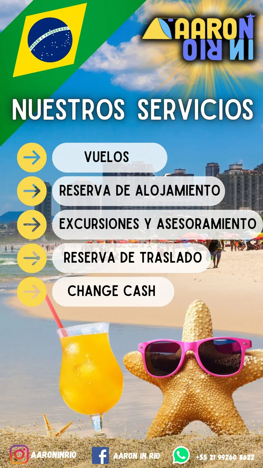 Equipo de Aaron In Rio